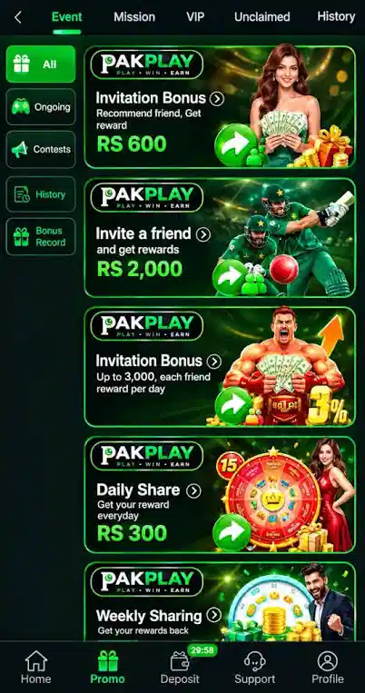 Pakplay Game
